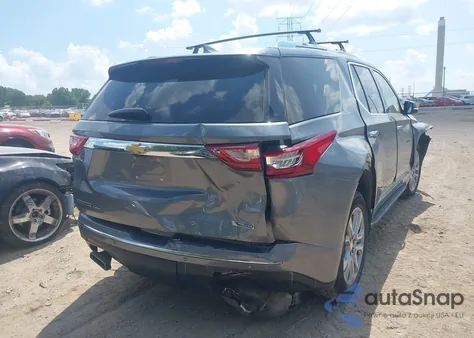 2018 Chevrolet Traverse Premier from USA, damaged, VIN 1GNEVJKW7JJ235951